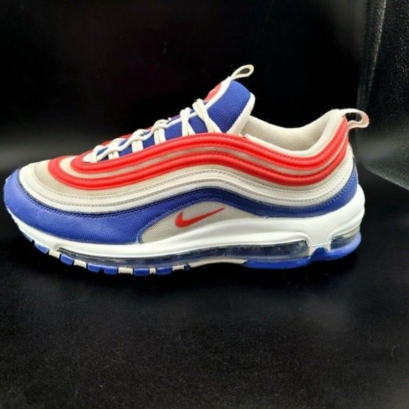 Nike Air Max 97 'USA' 2020 Sz 8.5 CW5584-100 Airmax Americana Uni Red White Blue - Picture 5 of 12